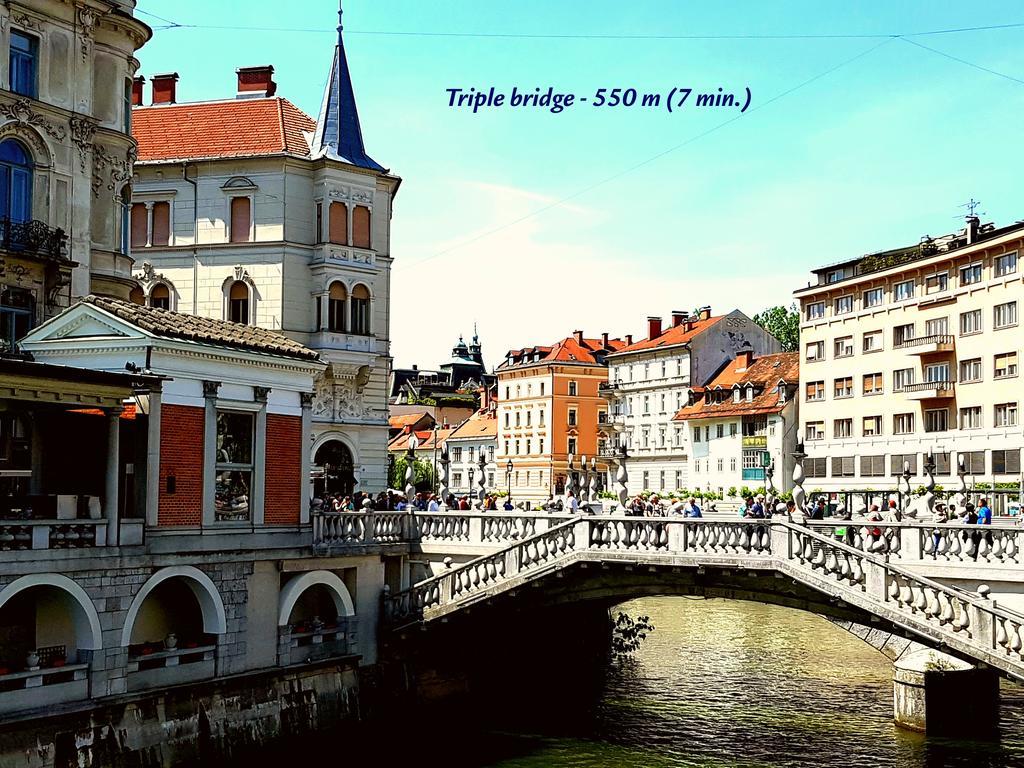 リュブリャナSlovenian Art Storyアパートメント エクステリア 写真